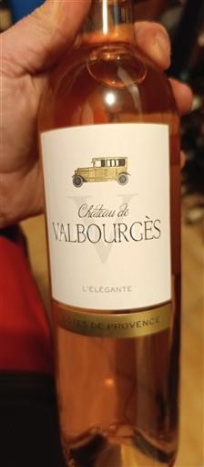 Provence Côtes-de-Provence Château Valbourgès L'Élégante Không niên vụ