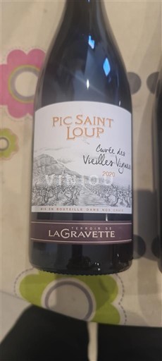 Langvedok Pic-saint-loup Terroirs de Lagravette des Vieilles Vignes 2020