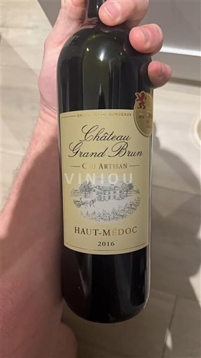 Bordeaux Haut-Médoc Château Grand Brun 2016