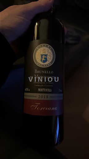 Toscana Brunello di Montalcino Torciano 2018