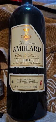 Tây Nam Côtes-de-duras Domaine Amblard 2014