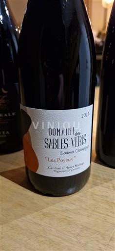 Vale do Loire Saumur-champigny Domaine S Sables Verts Les Poyeux 2023