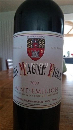 Bordeaux Saint-Émilion Clos Magne Figeac 2009