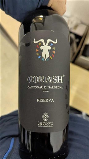 Sardinia Cannonau de Sardaigne Cantina della Vernaccia Corash Riserva 2019