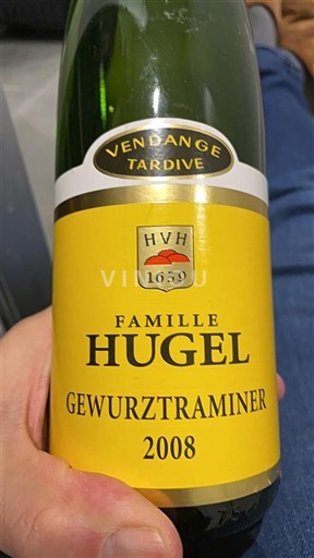Alsazia Non specificato Vendanges Tardives Famille Hugel 2008