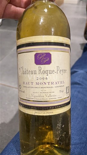 Jugozahod Haut-montravel Château Roque-Peyre 2006
