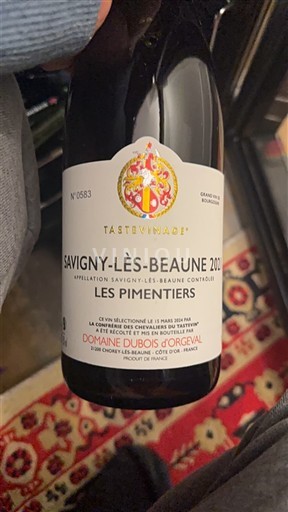 Burgundy Savigny-lès-Beaune Domaine Bois d'Orgival Les Pimentiers 2021