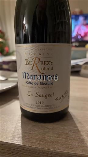 Wines Rouge sec Le Saugeot Domaine Bezy Roland 2019 France Burgundy Maranges AOC
