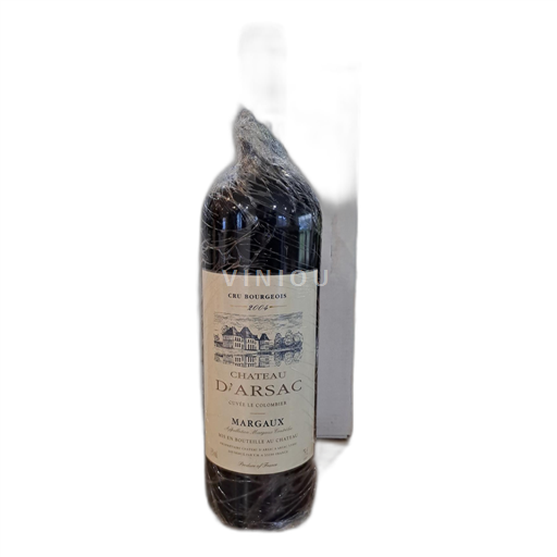 Bordeaux Margaux Château d'Arsac Le Colombier 2004