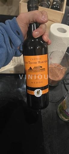 Bordeaux Médoc Château Les Trois Manoirs Les Barriques 2019