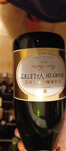Champagne Šampanské Henry de Valbert Brut Sélection Neročník