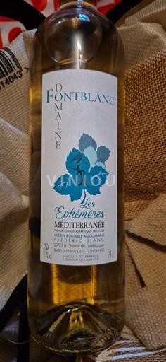 Provence, Lower Rhône Valley, Corsica Mediterranean Domaine Fontblanc Les Ephémères Non-Vintage