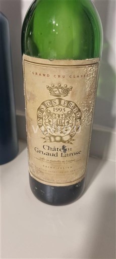 Bordeaux Saint-Julien Grand Cru Château Gruaud Larose 1993