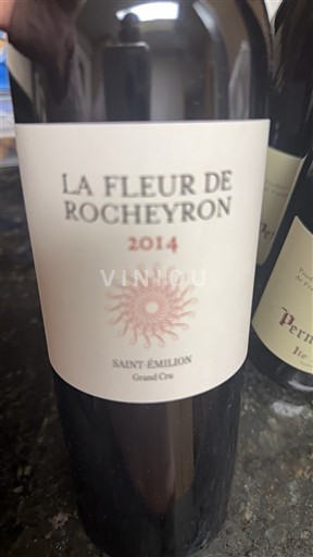 Bordeaux Saint-Émilion La Fleur de Rocheyron 2014