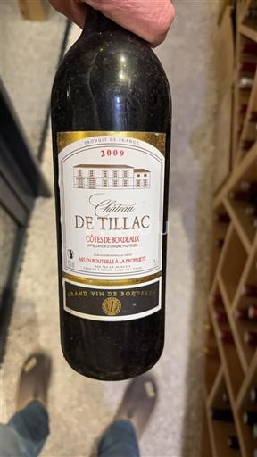 Bordeaux Côtes-de-Bordeaux Château Tillac 2009