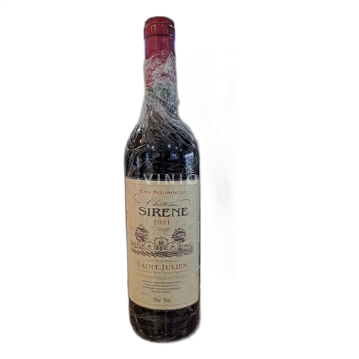 Bordeaux Saint-Julien Château Sirène 2001
