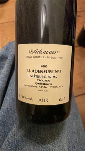 Ahr Adeneuer J.J. Adeneuer N°2 2005