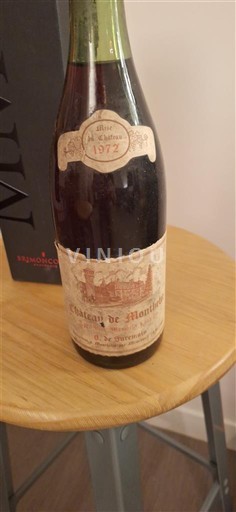 Bordeaux Graves Château Montluzant 1972
