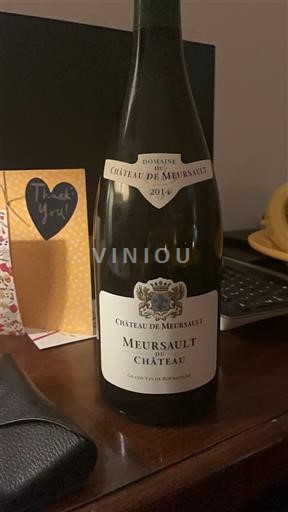 Burgund Meursault Château Meursault Meursault du Château 2014