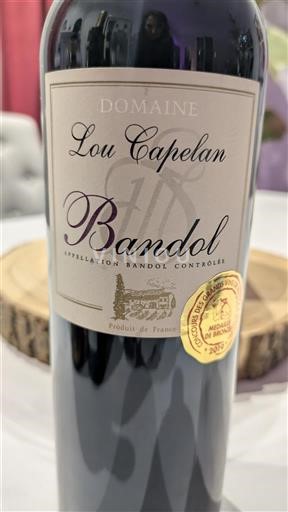 Provence Bandol Domaine Lou Capelan 2017 Không niên vụ