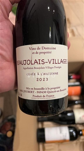 Beaujolais Beaujolais Villages Carine Joubert à l'Ancienne 2023