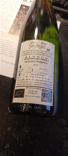 Alsace Jean-Marc Ginglinger 2014
