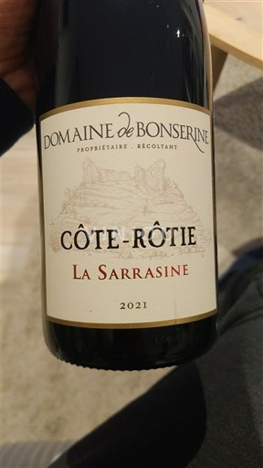 Rhône-dalen Côte-rôtie Domaine Bonserine La Sarrasine 2021