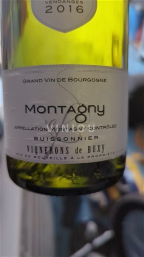 Bourgondië Montagny Vignerons de Buxy Buissonnier 2016