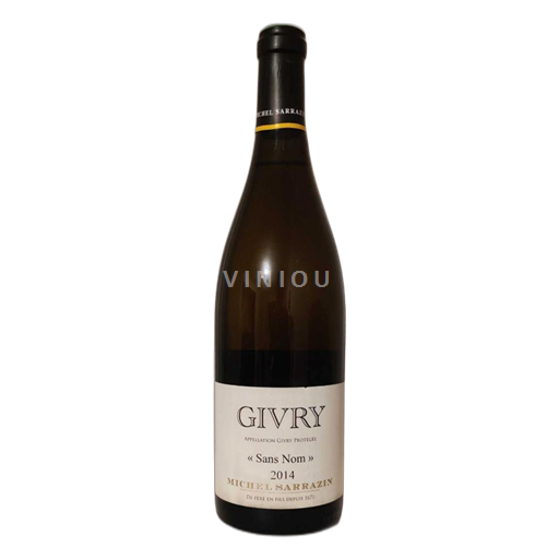 Wines Blanc sec Sans Nom Michel Sarrazin 2014 France Burgundy Givry AOC