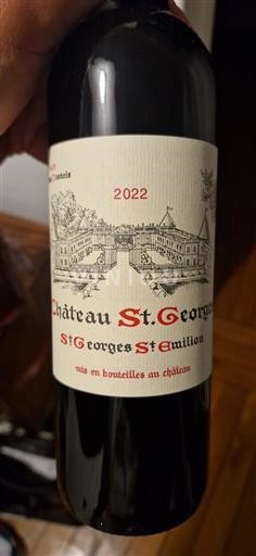 Bordeaux Saint-Georges-Saint-Émilion Château St Georges 2022