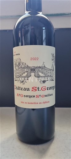Bordeaux Saint-Georges-Saint-Émilion Château St Georges 2022
