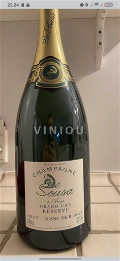 Champaña Champán Grand Cru De Sousa Grand Cru Réserve 2014