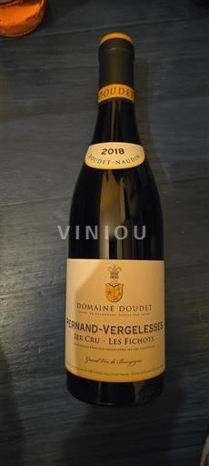 Burgundy Pernand-Vergelesses Premier Cru Domaine Doudet Les Fichots 2018