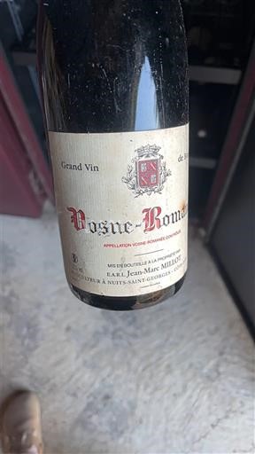 Bourgogne Vosne-romanée Jean-Marc Millot Non Millésimé