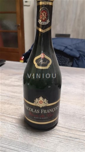 Šampanja Šampanjec Nicolas François Brut Blanc de Blancs Neleten.