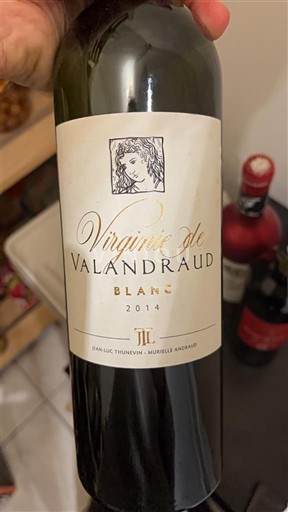 Burdeos Bordeaux blanco Virginie de Valandraud 2014