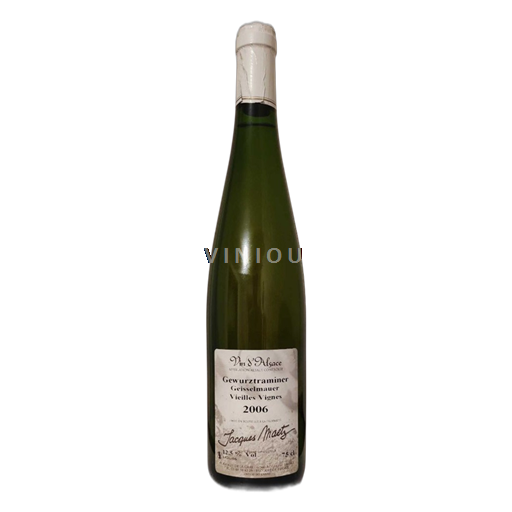 Alsasko Gewürztraminer Jacques Maetz Geisselmauer Vieilles Vignes 2006