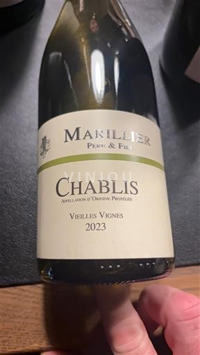 Bourgogne Chablis Marillier Père & Fils Vieilles Vignes 2023