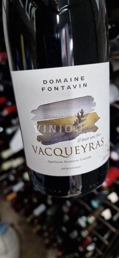 Rona dolina Vacqueyras Domaine Fontavin Il était une fois... 2020