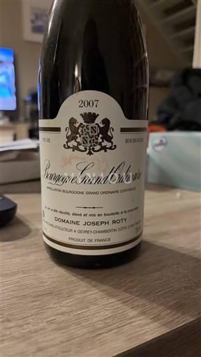 Bourgondië Bourgogne Domaine Joseph Roty Bourgogne Grand Ordinaire 2007