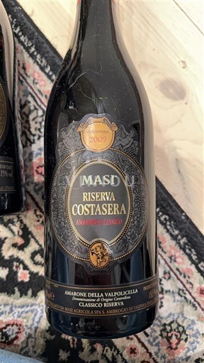 Venetia Nespecificat Masi Riserva Costasera 2017