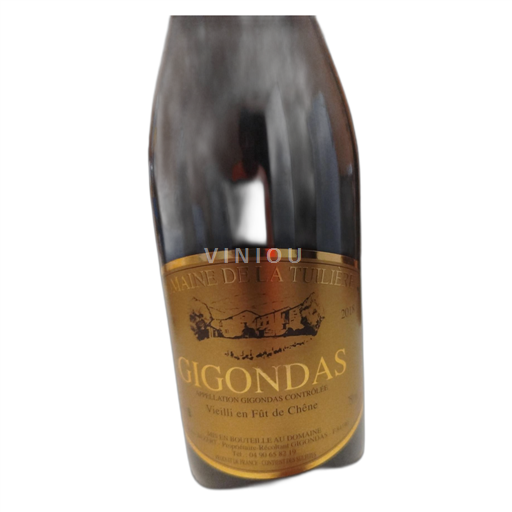 Údolí Rhôny Gigondas Domaine de la Tuilière 2018 2018