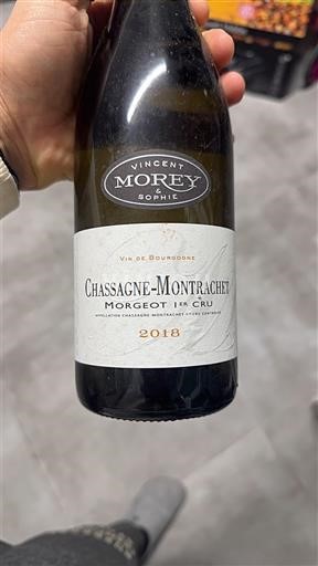 Borgogna Non specificato Premier Cru Vincent et Sophie Morey Morgeot 1er Cru 2018