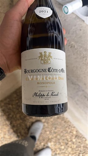Bourgogne Bourgogne Côte d'Or Domaine Philippe Le Hardi Clos de la Chaise Dieu Monopole 2021