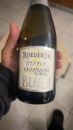 Champagne Champagner Louis Roederer Philippe Starck Brut Nature Blanc 2015