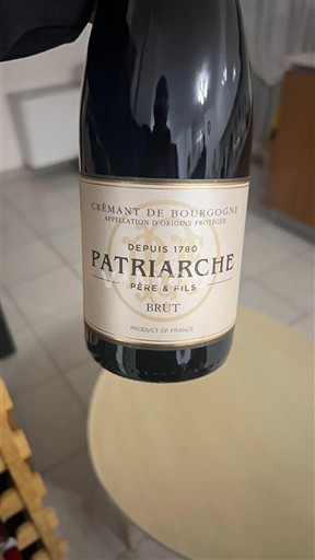 Bourgogne Crémant de Bourgogne Patriarche Père & Fils Brut Icke årgångsbetecknad