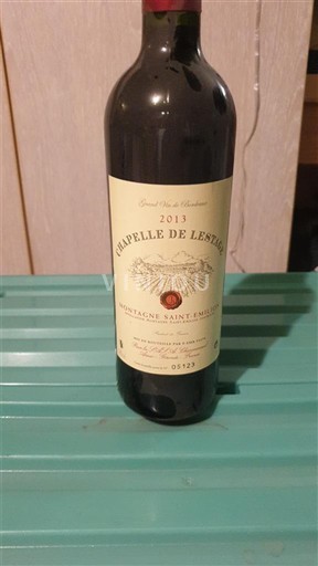 Burdeos Montagne-Saint-Émilion Chapelle de Lestage 2013