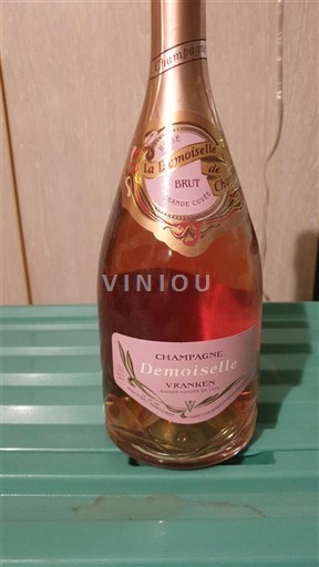 Šampanja Šampanjec Vranken Demoiselle La Demoiselle de Champagne Brut Rosé Neleten.