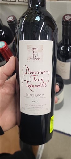 Langvedok Minervois Domaine Tour Trencavel 2003