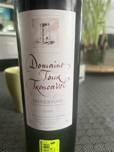 Languedoc Minervois Domaine Tour Trencavel 2003